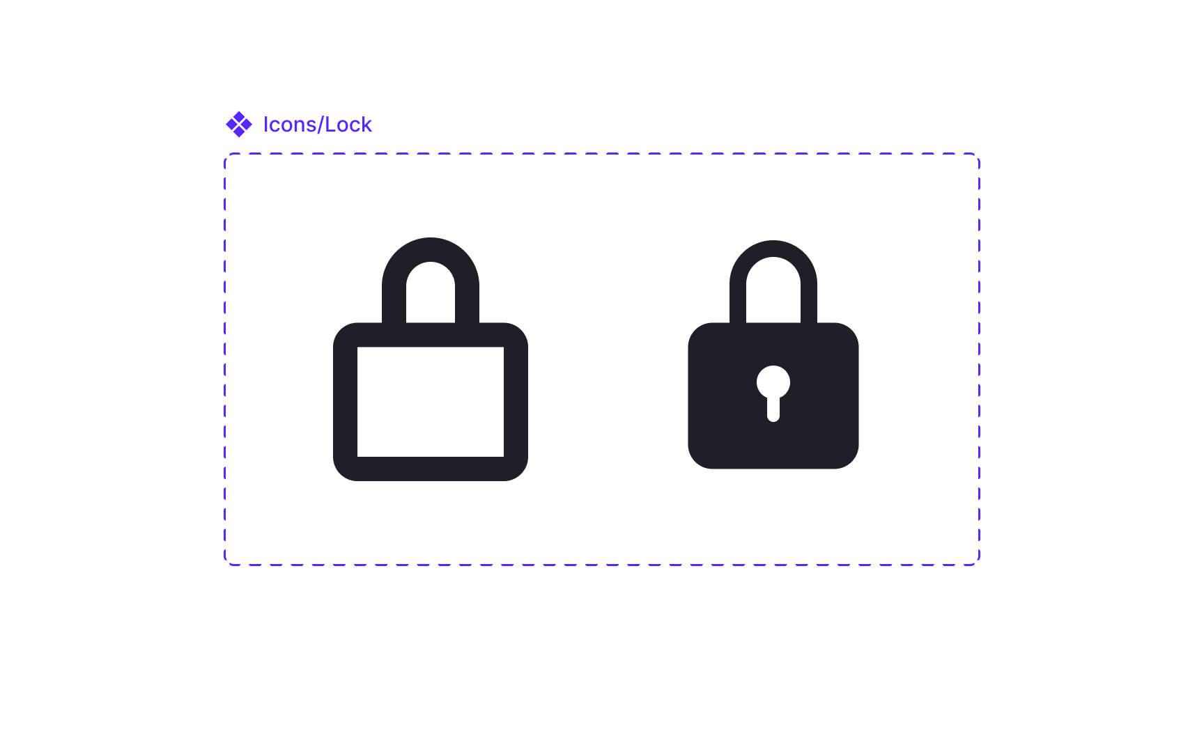 Managing style variants such as filled and outlined icons Bad Practice