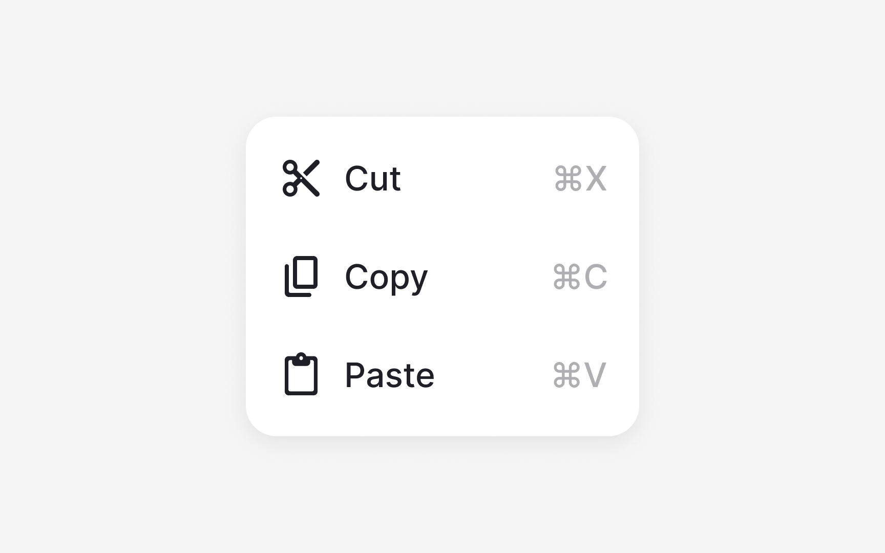 Using icons together with text Best Practice