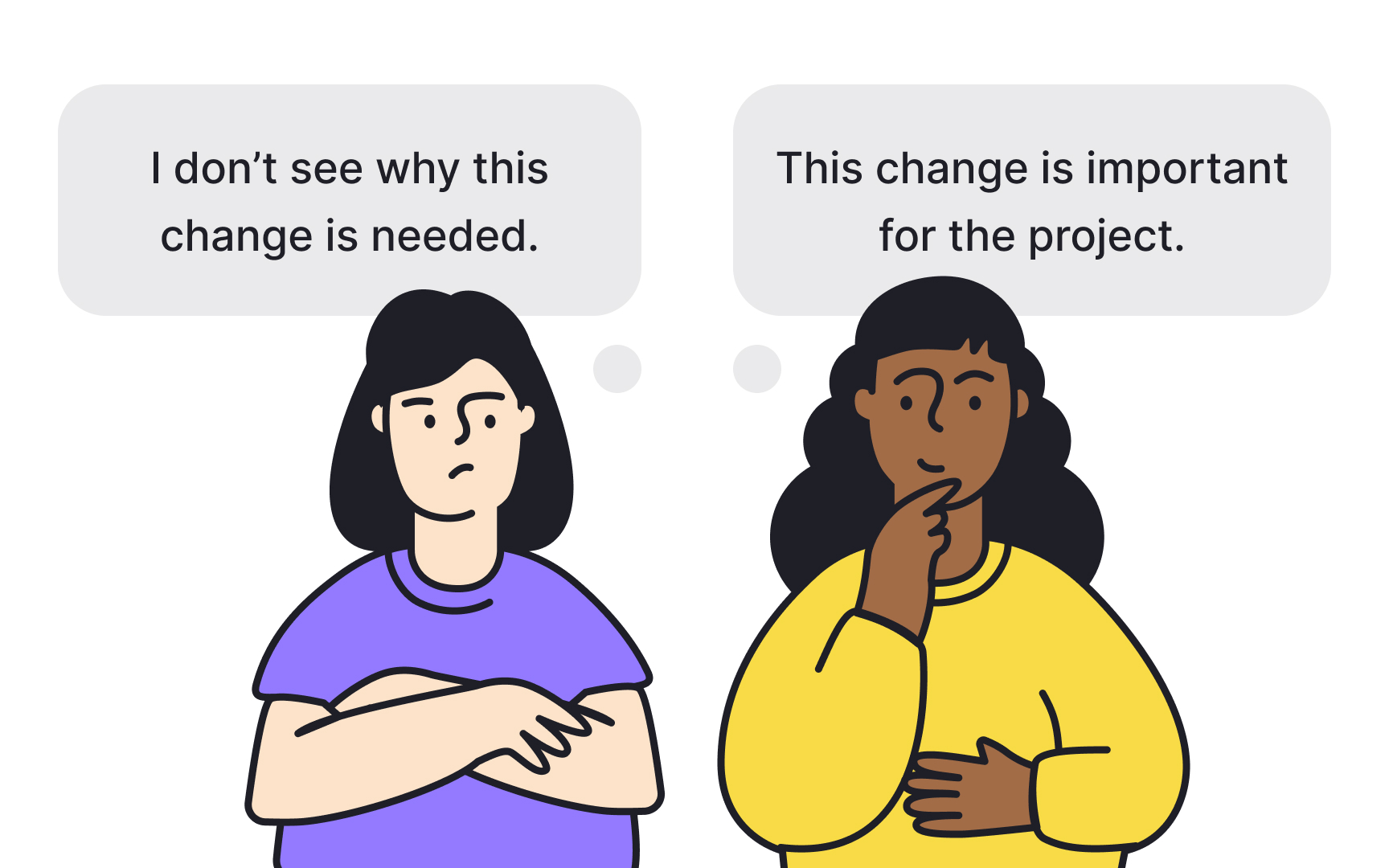 Turning threat responses into constructive dialogue Bad Practice