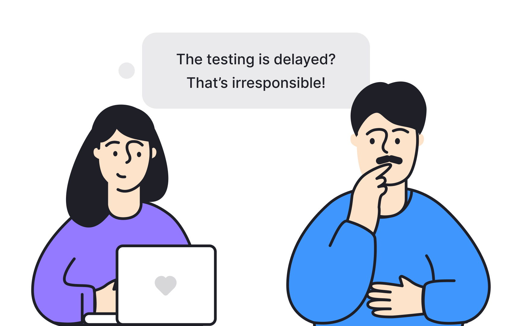 Practicing active listening Bad Practice