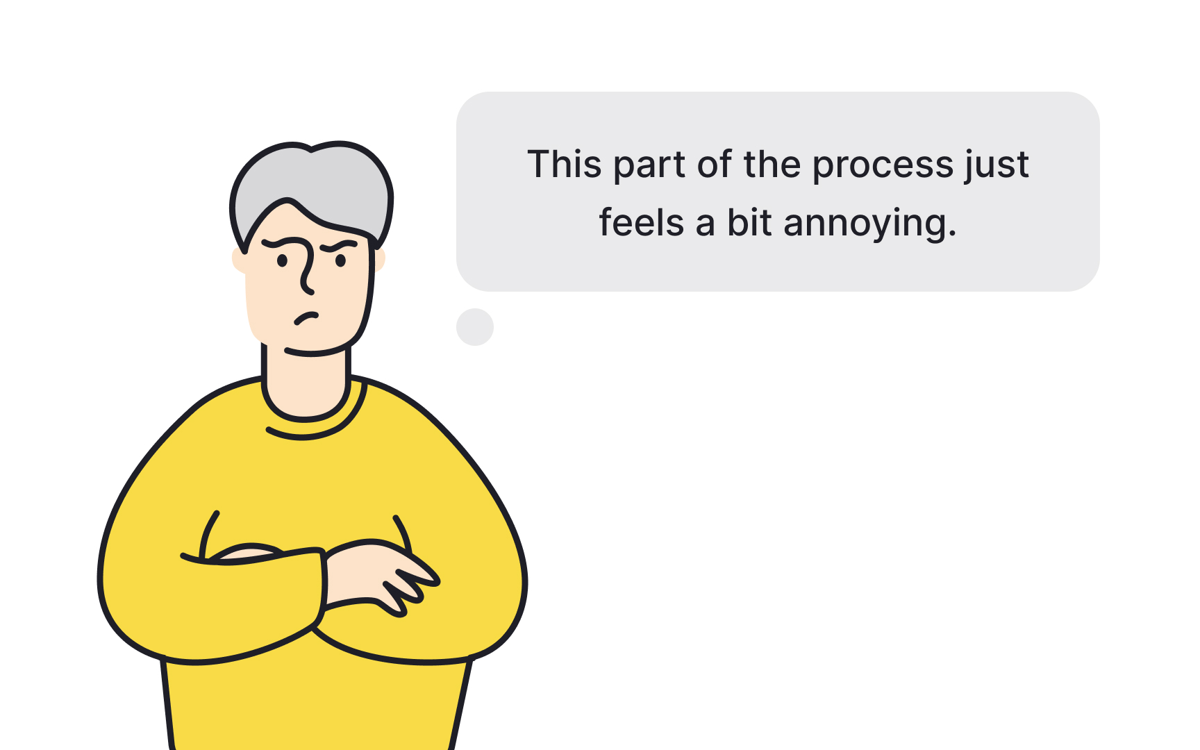 Separating opinions from actionable insights