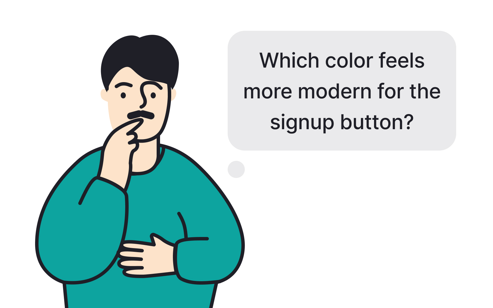 Connecting design discussions to business outcomes Bad Practice