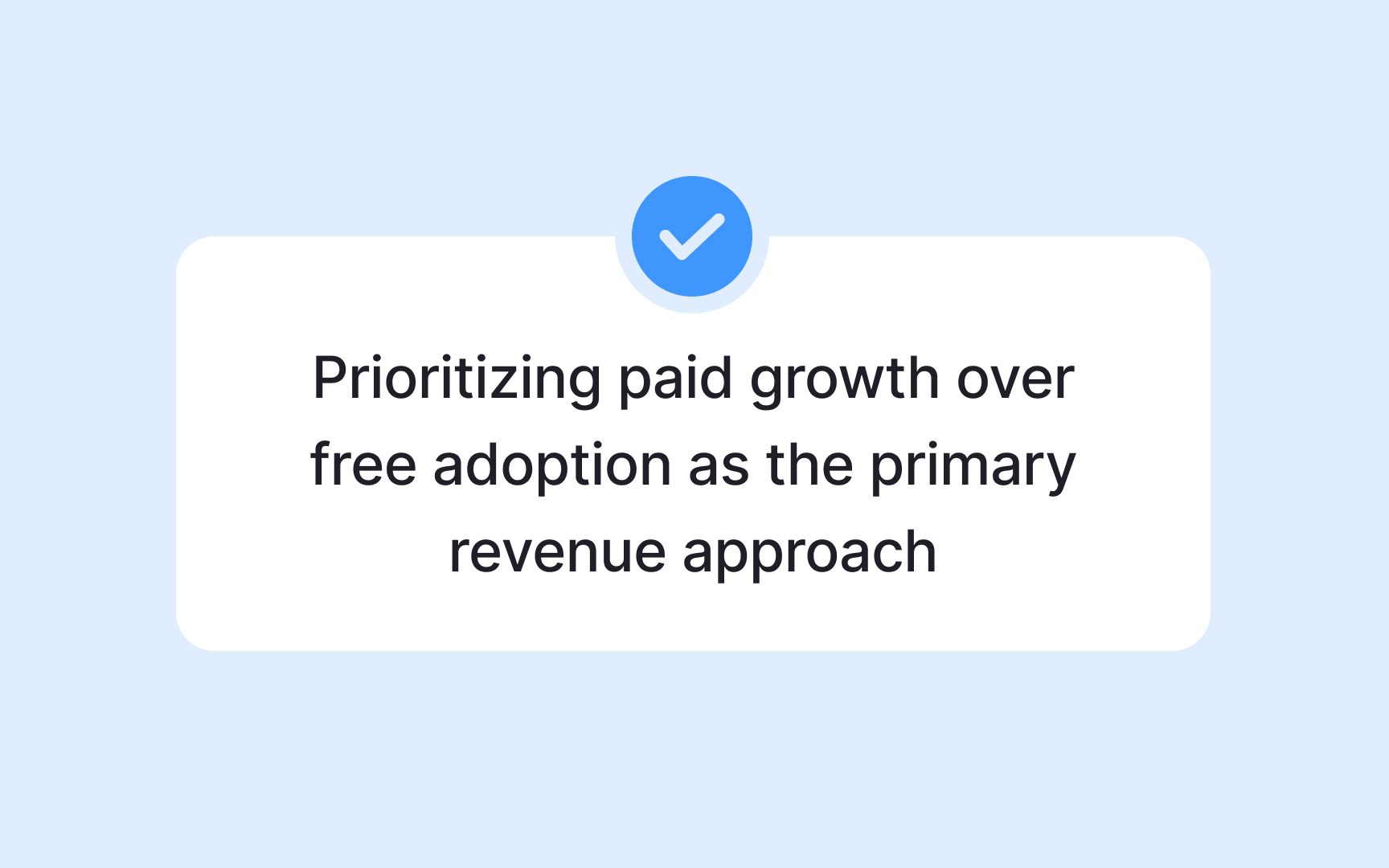 Distinguish business strategy from product strategy Best Practice