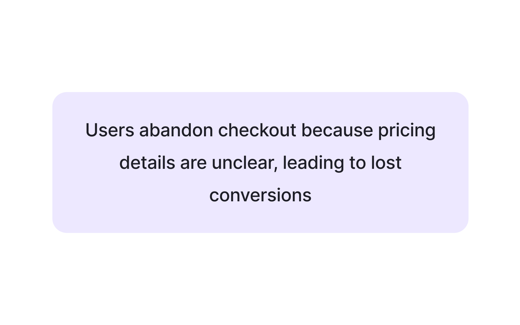 Connecting case study problems to user and business context Best Practice