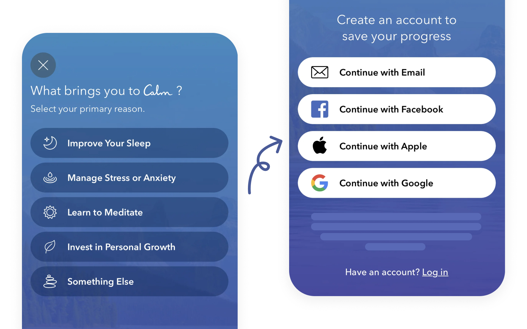 Minimizing steps for a seamless onboarding experience