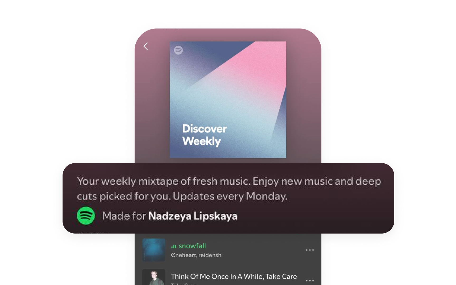 Personalization as a sticky feature
