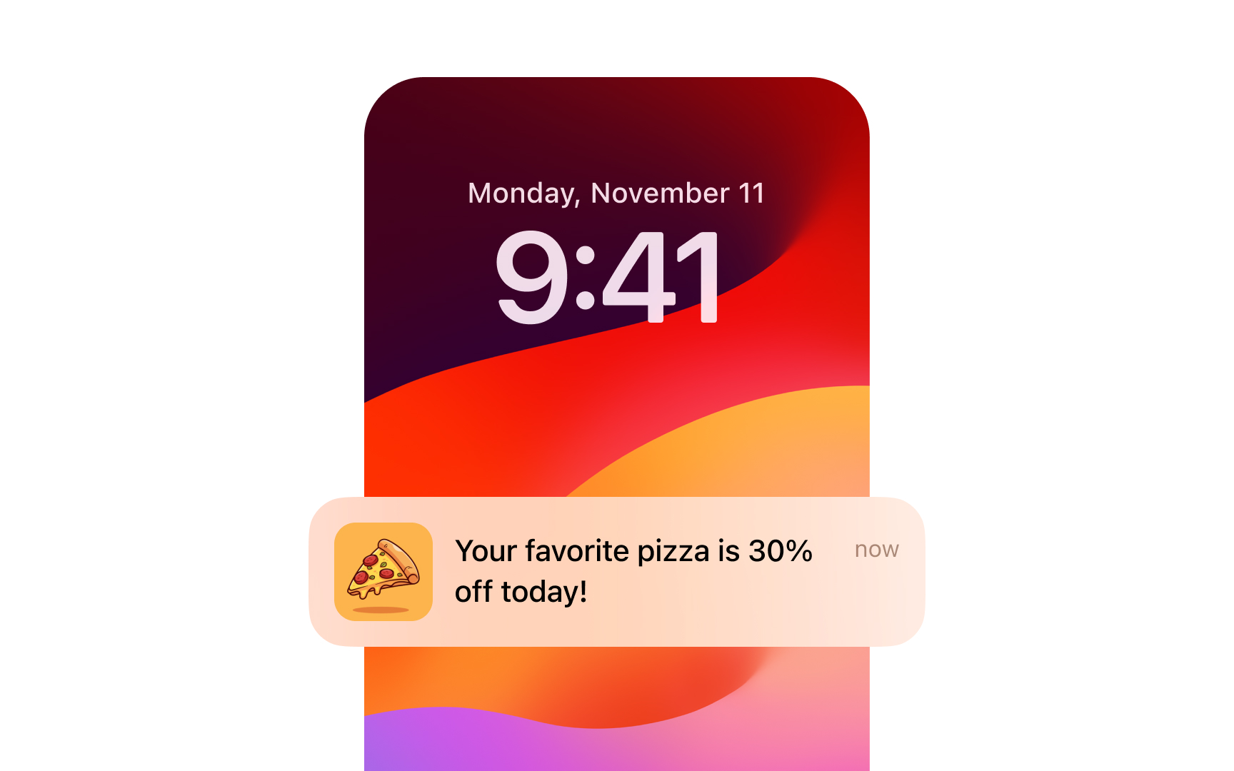 Designing rich push notifications with media elements Bad Practice