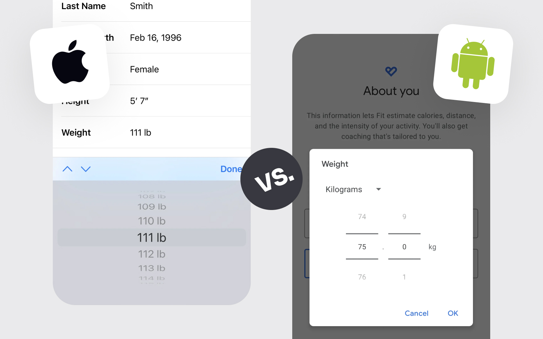 Platform-specific requirements