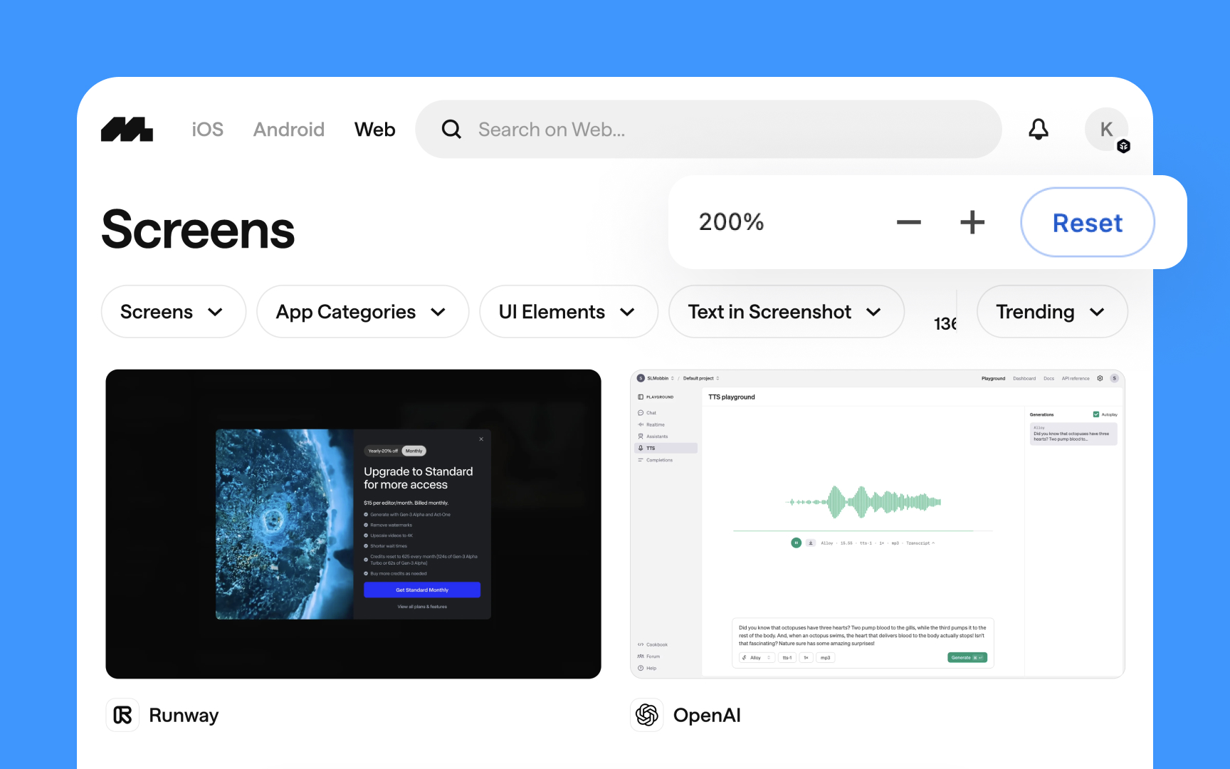 Responsive design standards
