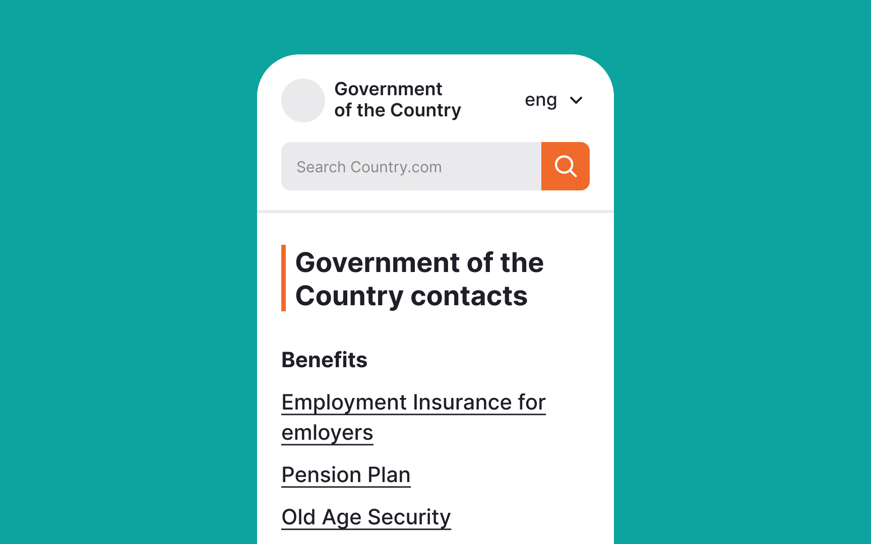 Responsive interface patterns Best Practice