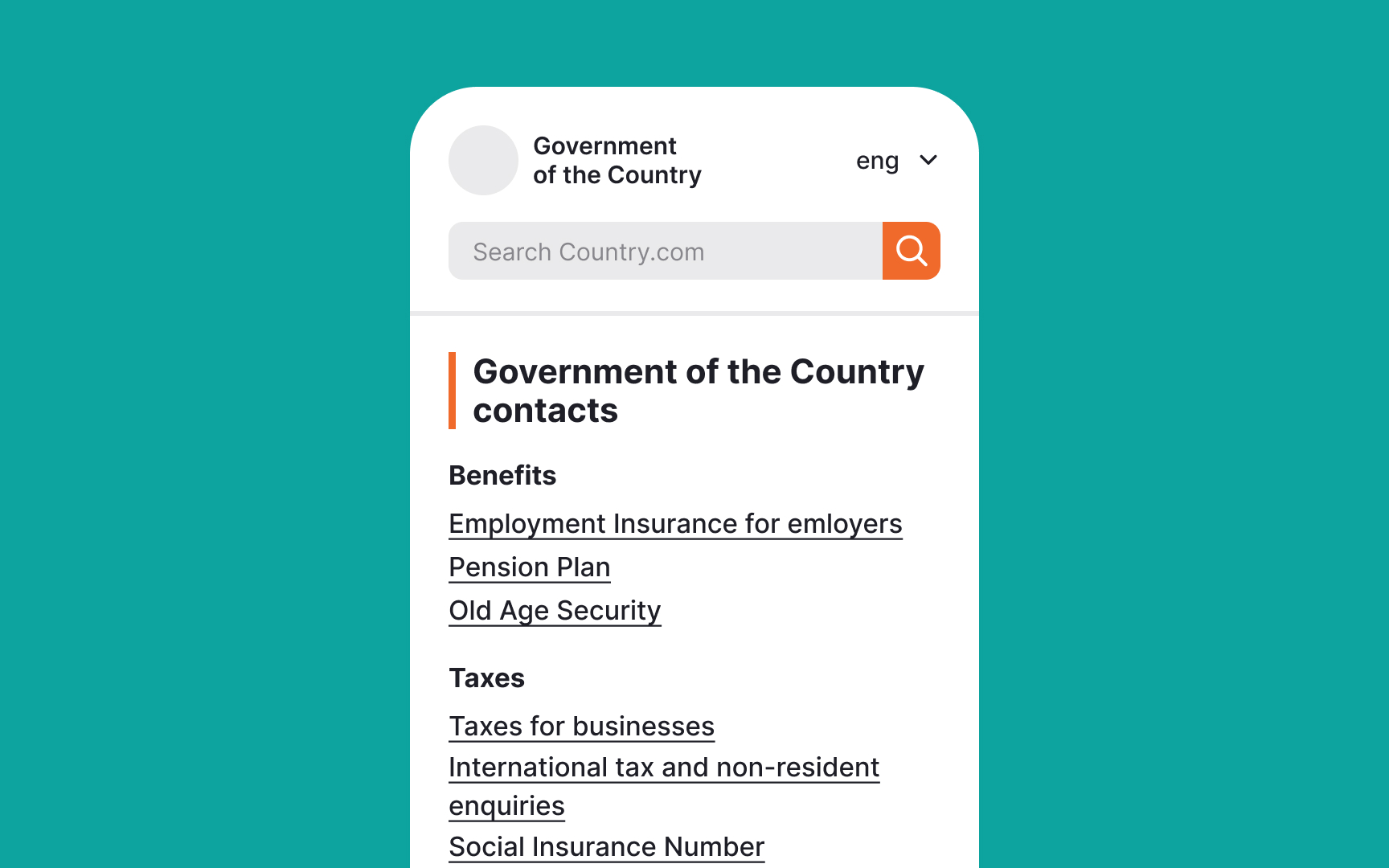 Responsive interface patterns Bad Practice