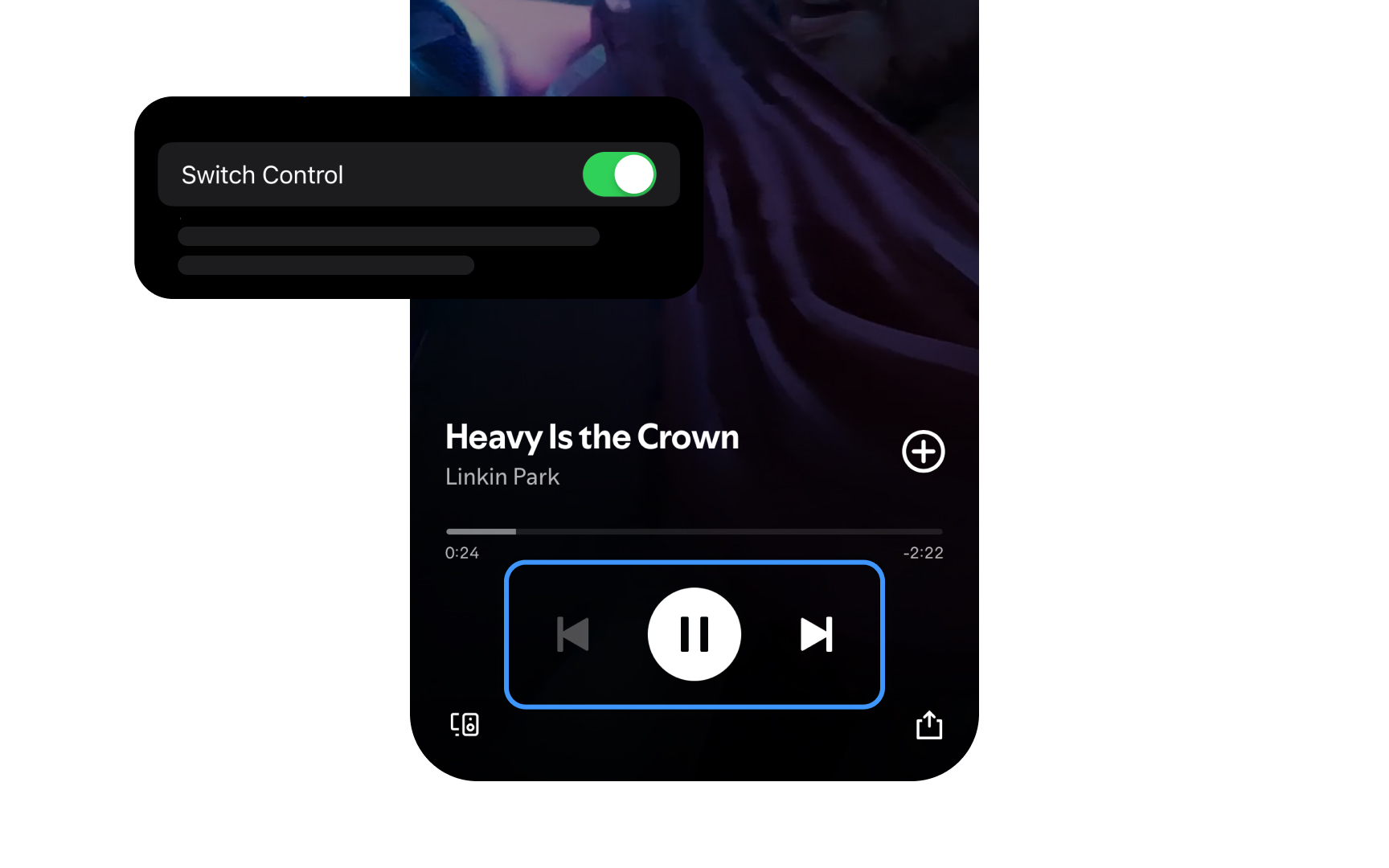 Switch control implementation