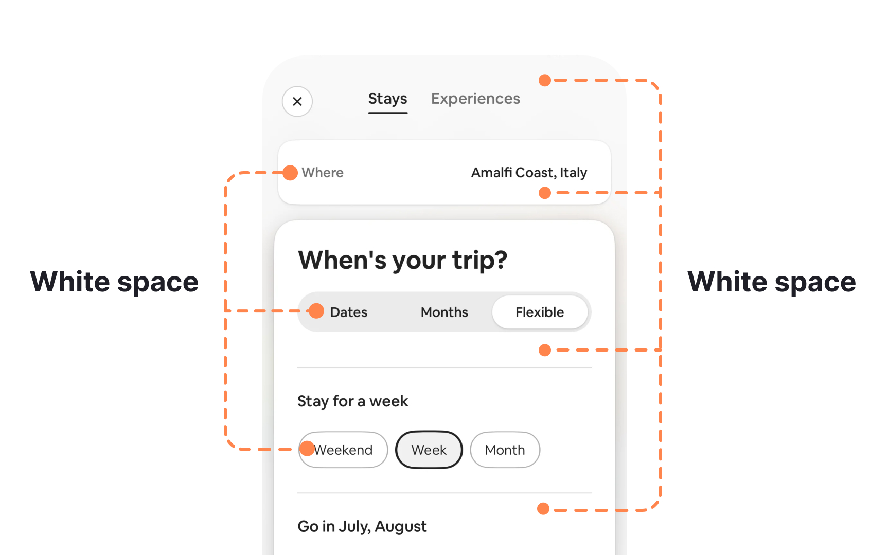 Whitespace in Apple’s interfaces