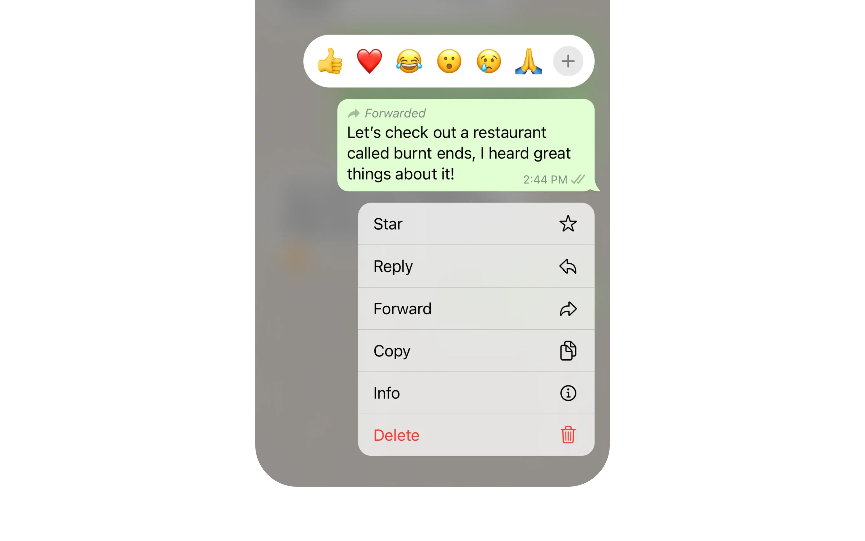 Context menus in iOS Best Practice