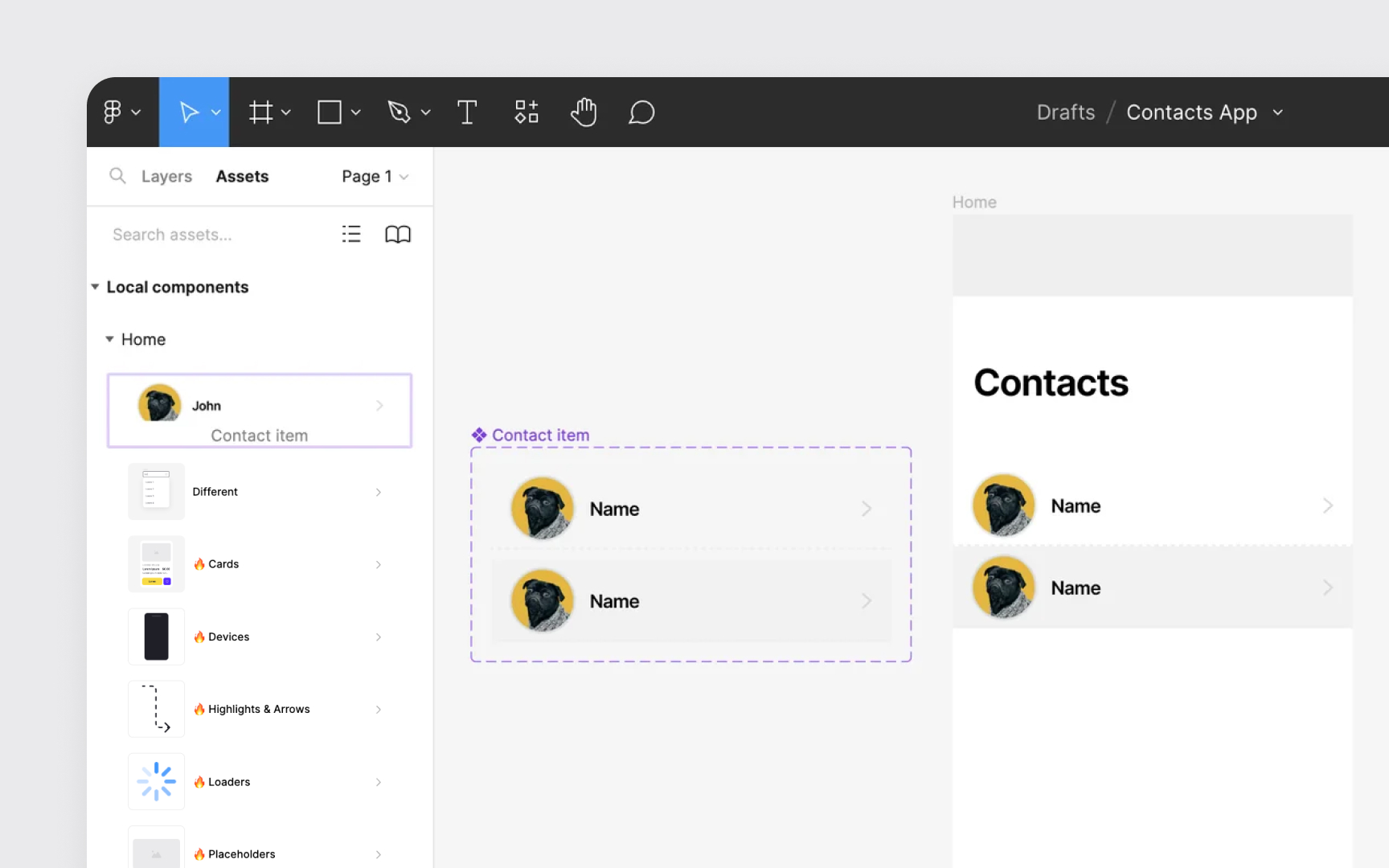 Asset management tools
