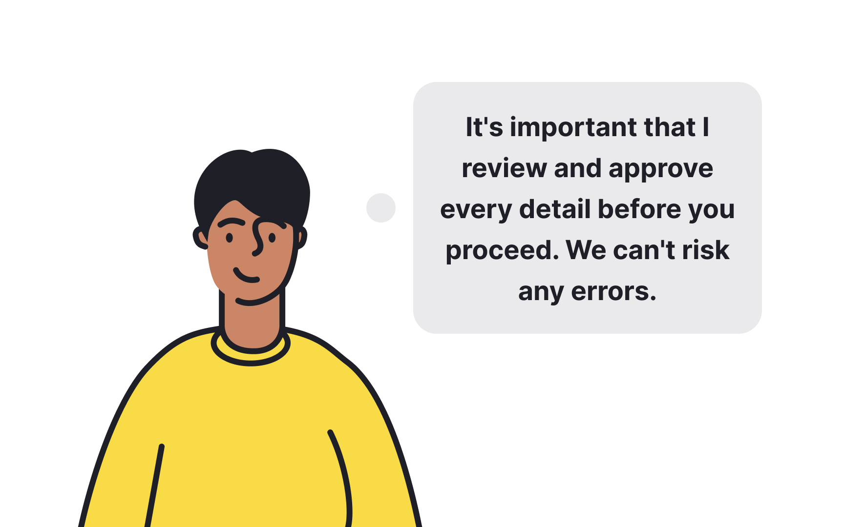 Empower and guide team members Bad Practice