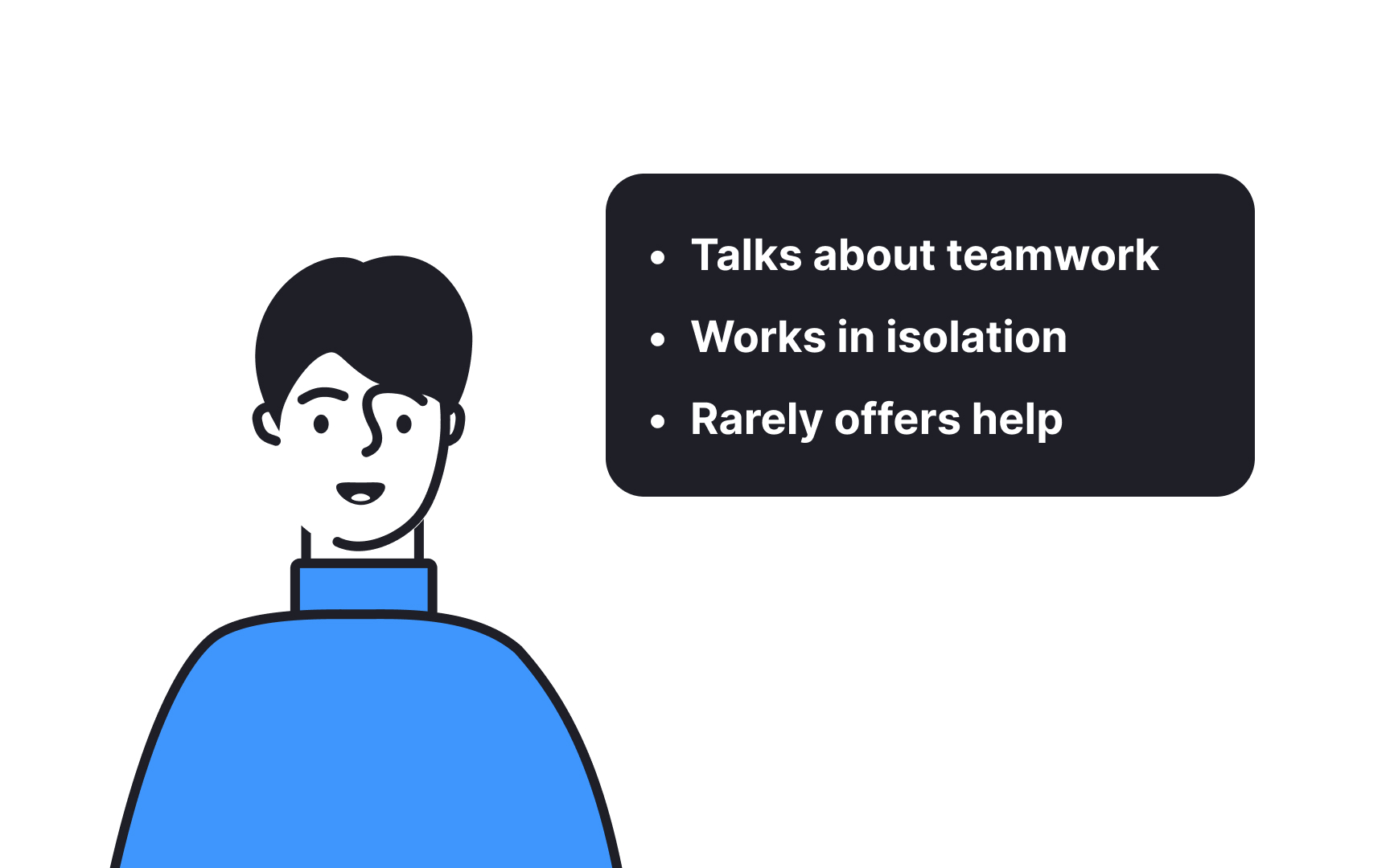 Be an example for others Bad Practice