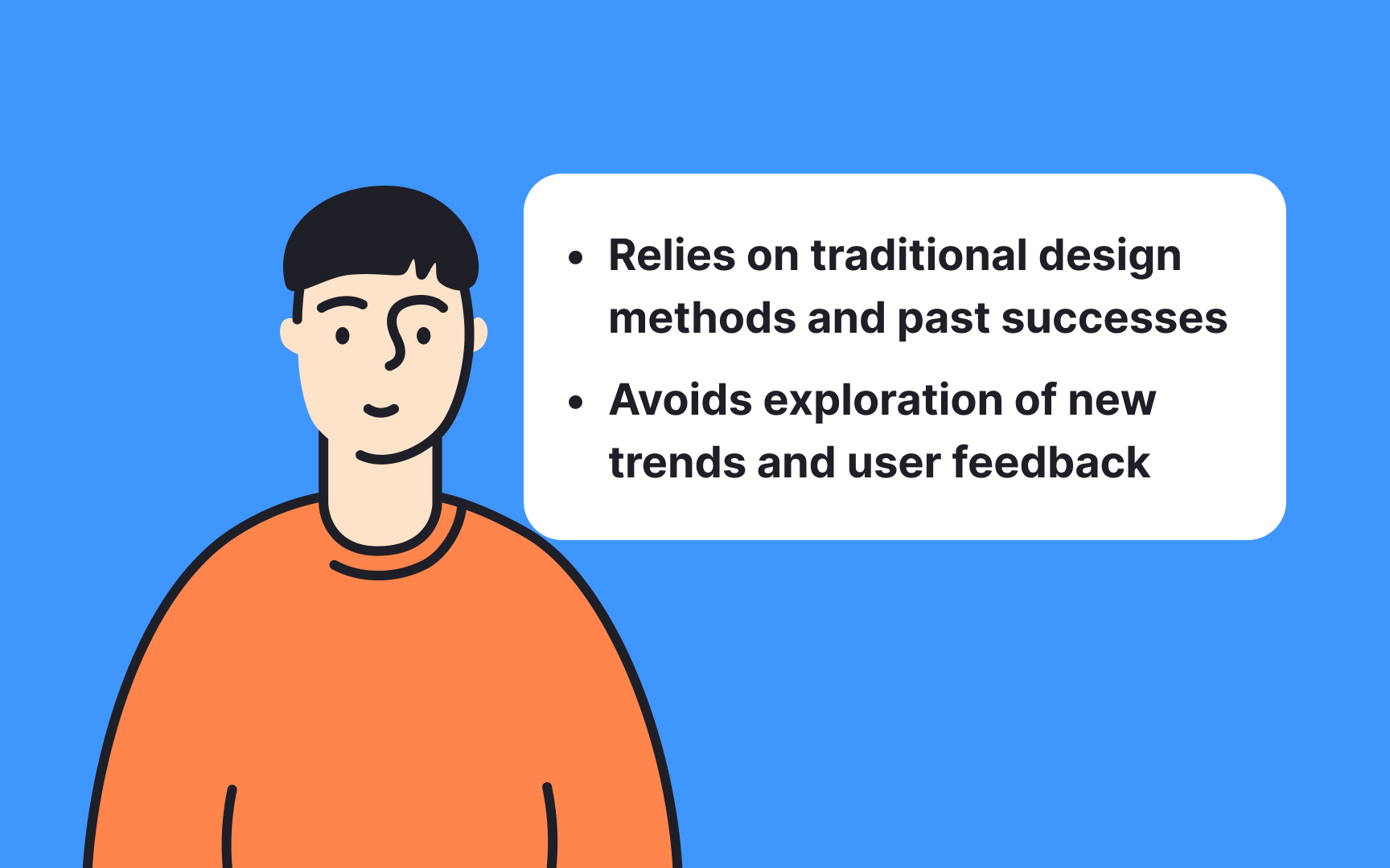 Explore and leverage design trends Bad Practice