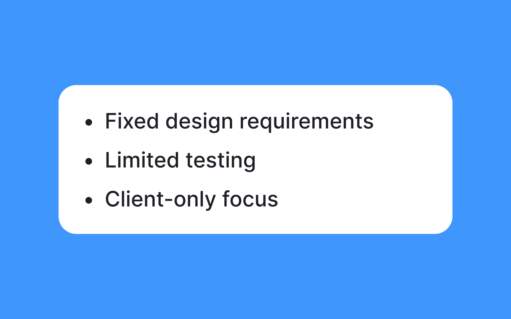 What is UX Culture? Bad Practice