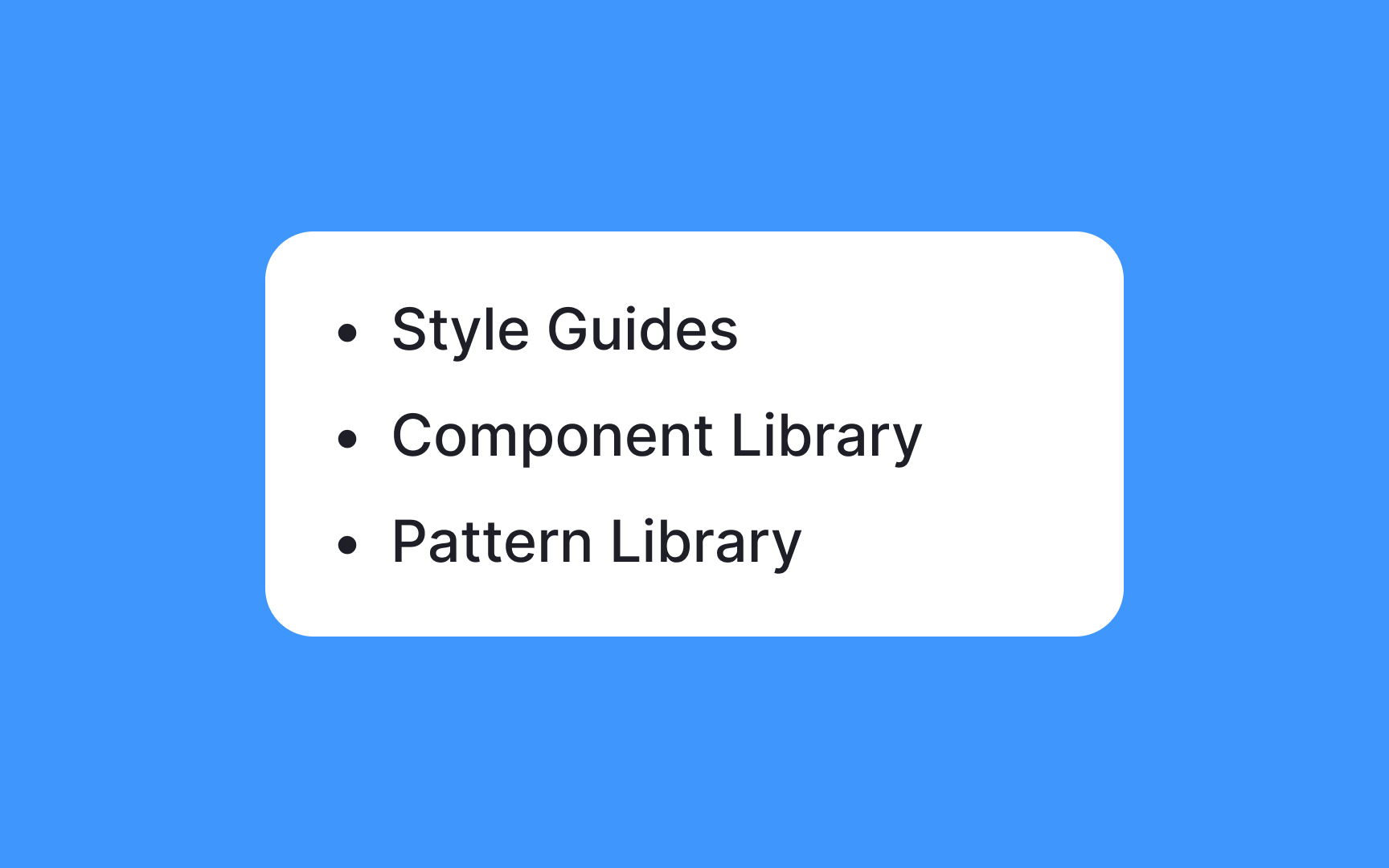Create a design system Best Practice