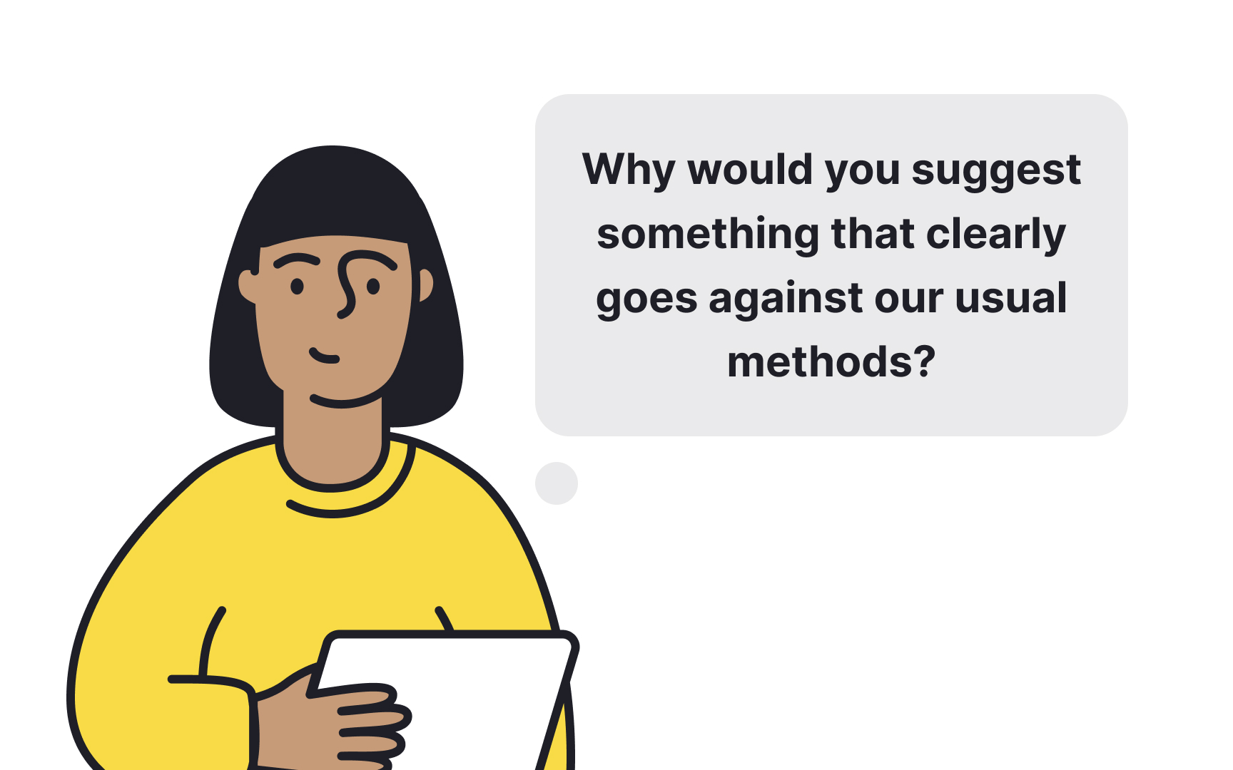 Create psychological safety Bad Practice