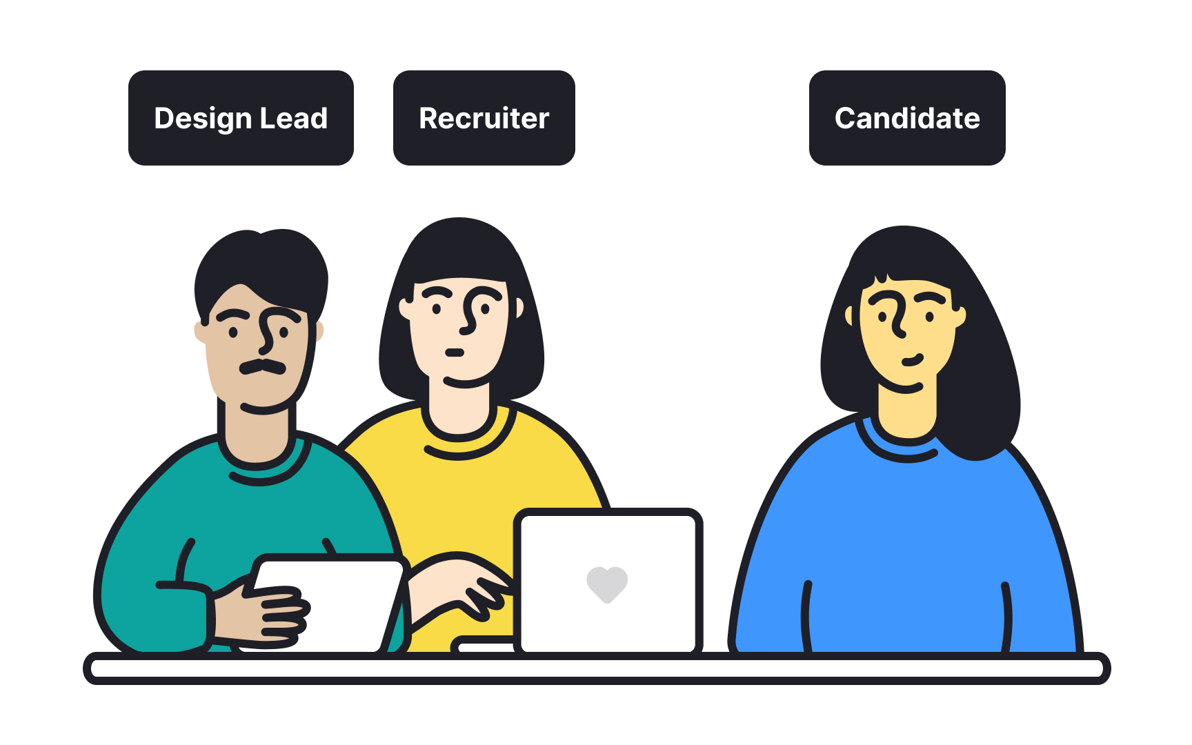 Get engaged in the hiring process