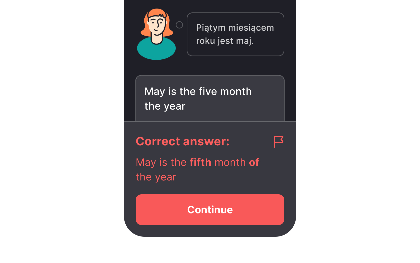 Maintain conditions for flow
