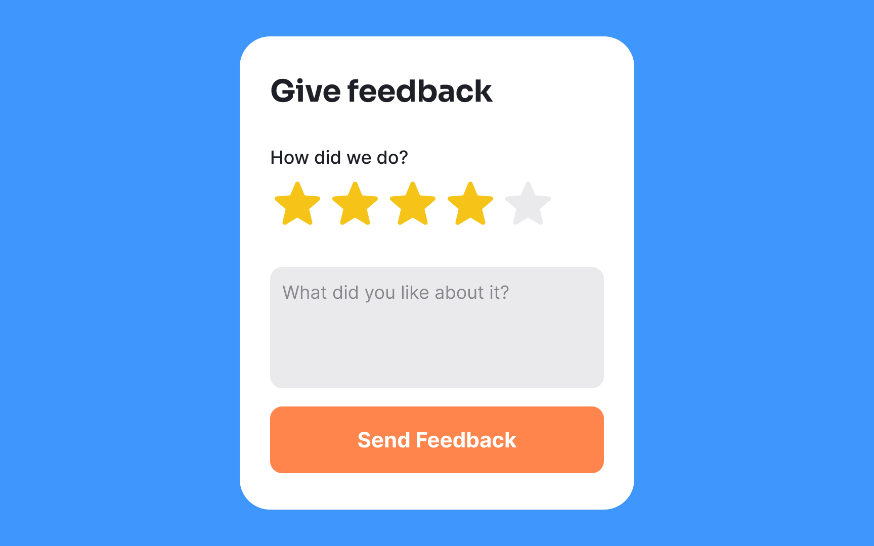 Collect user feedback Best Practice