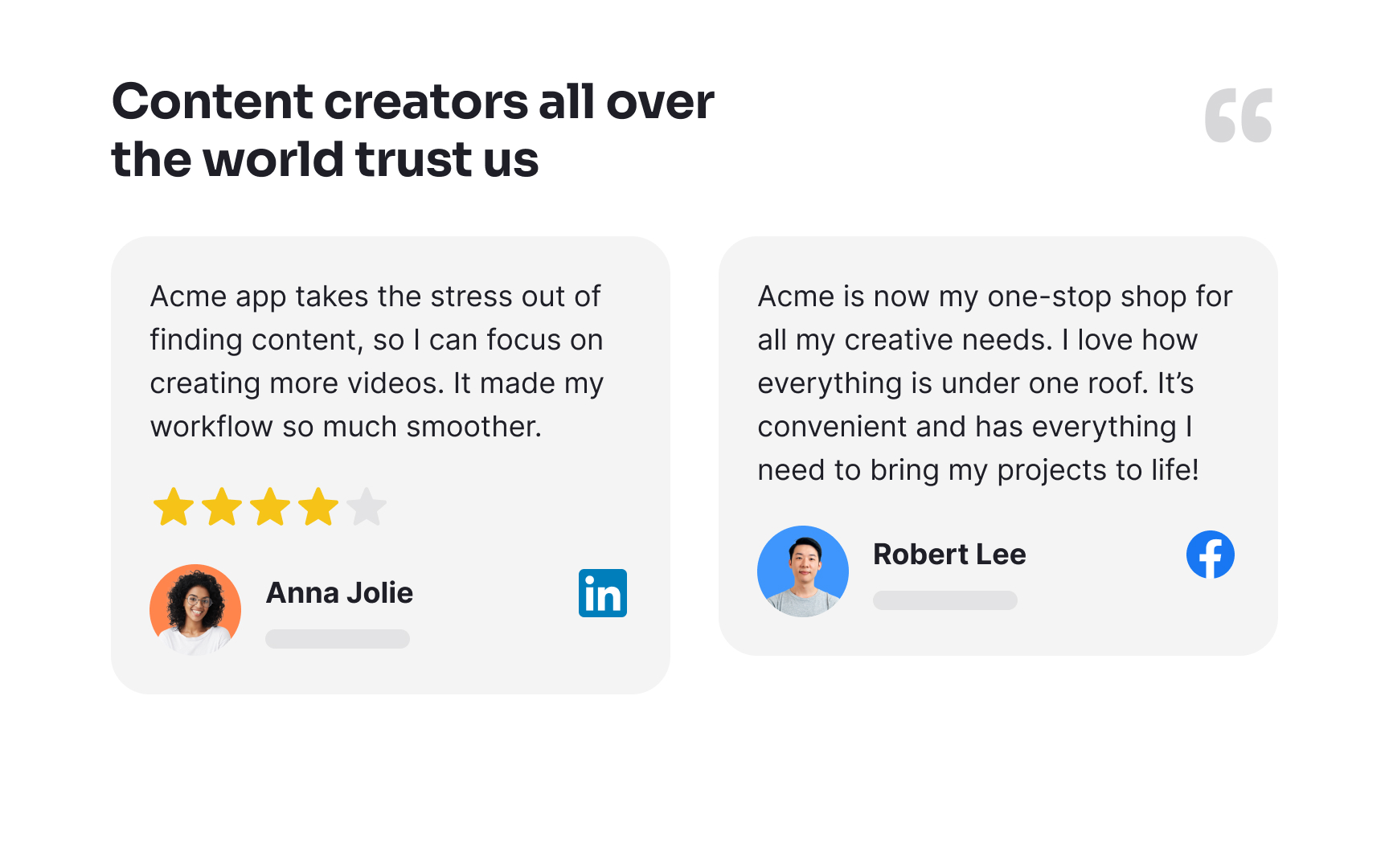 Include badges Best Practice