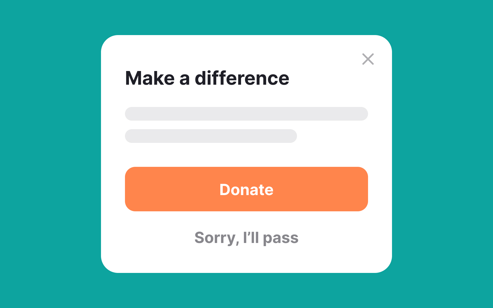 Imposing guilt Best Practice