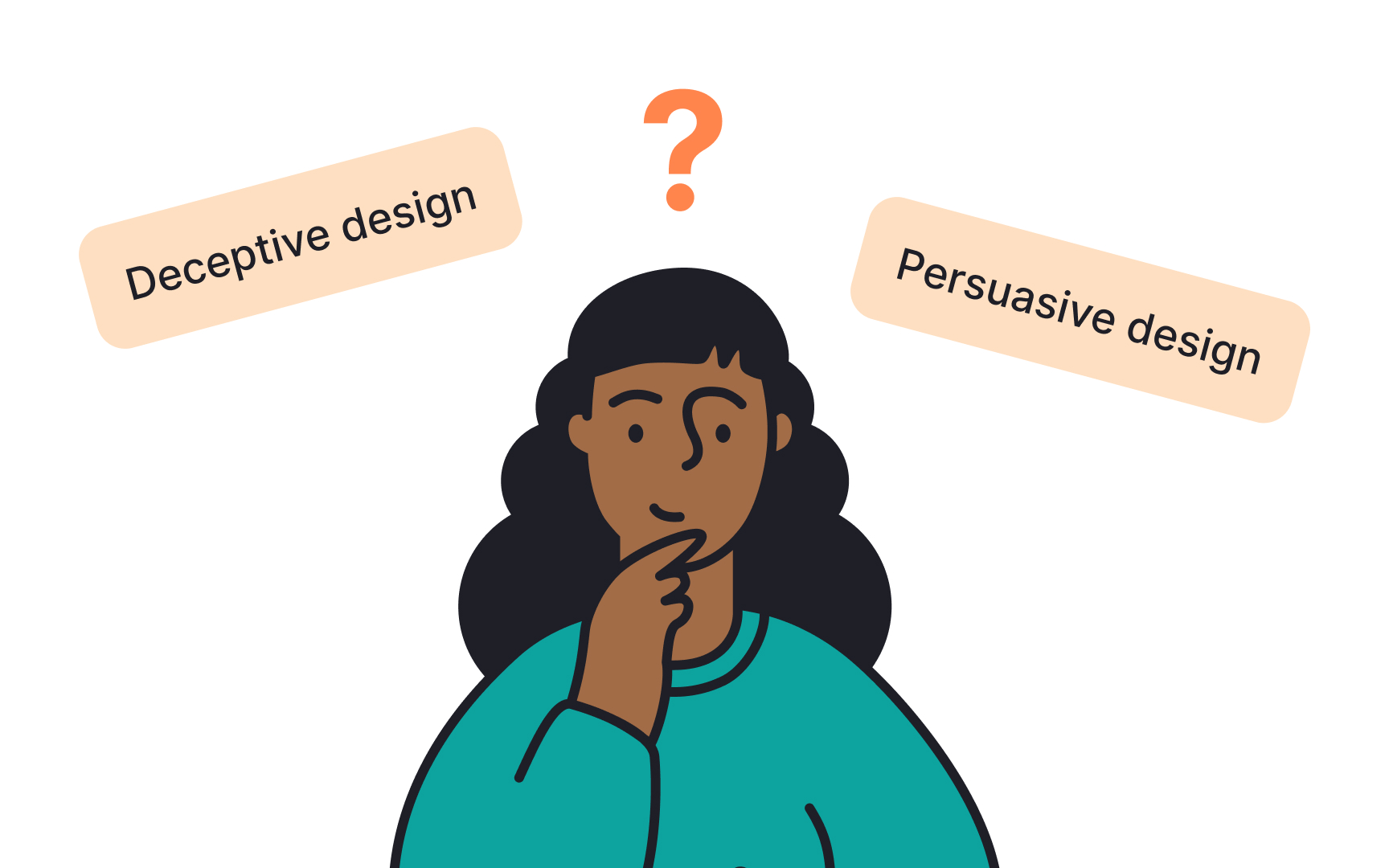 Deceptive vs persuasive design
