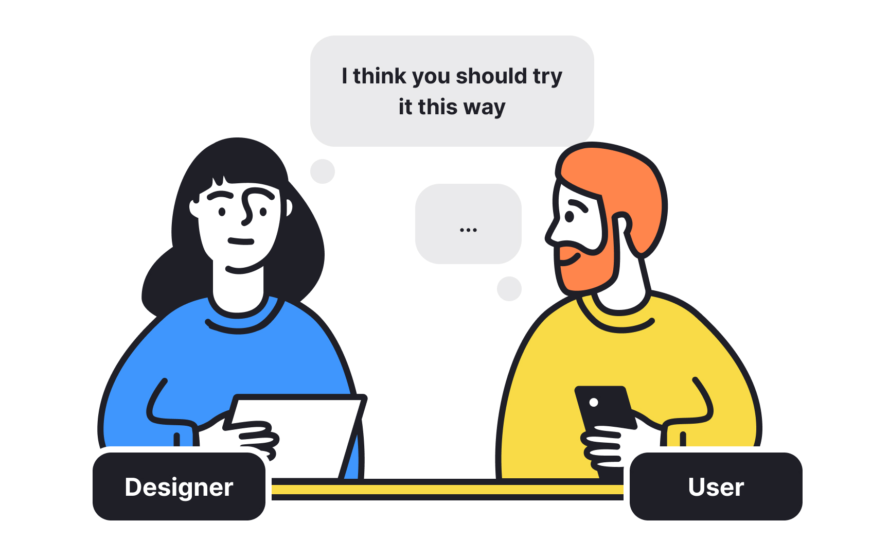 Learn how to be a good listener Bad Practice