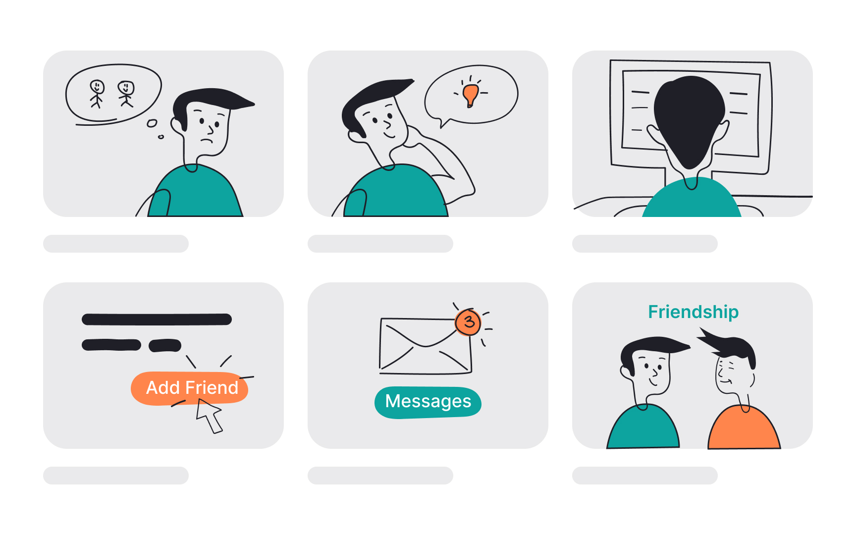 Visualize ideas through storyboards
