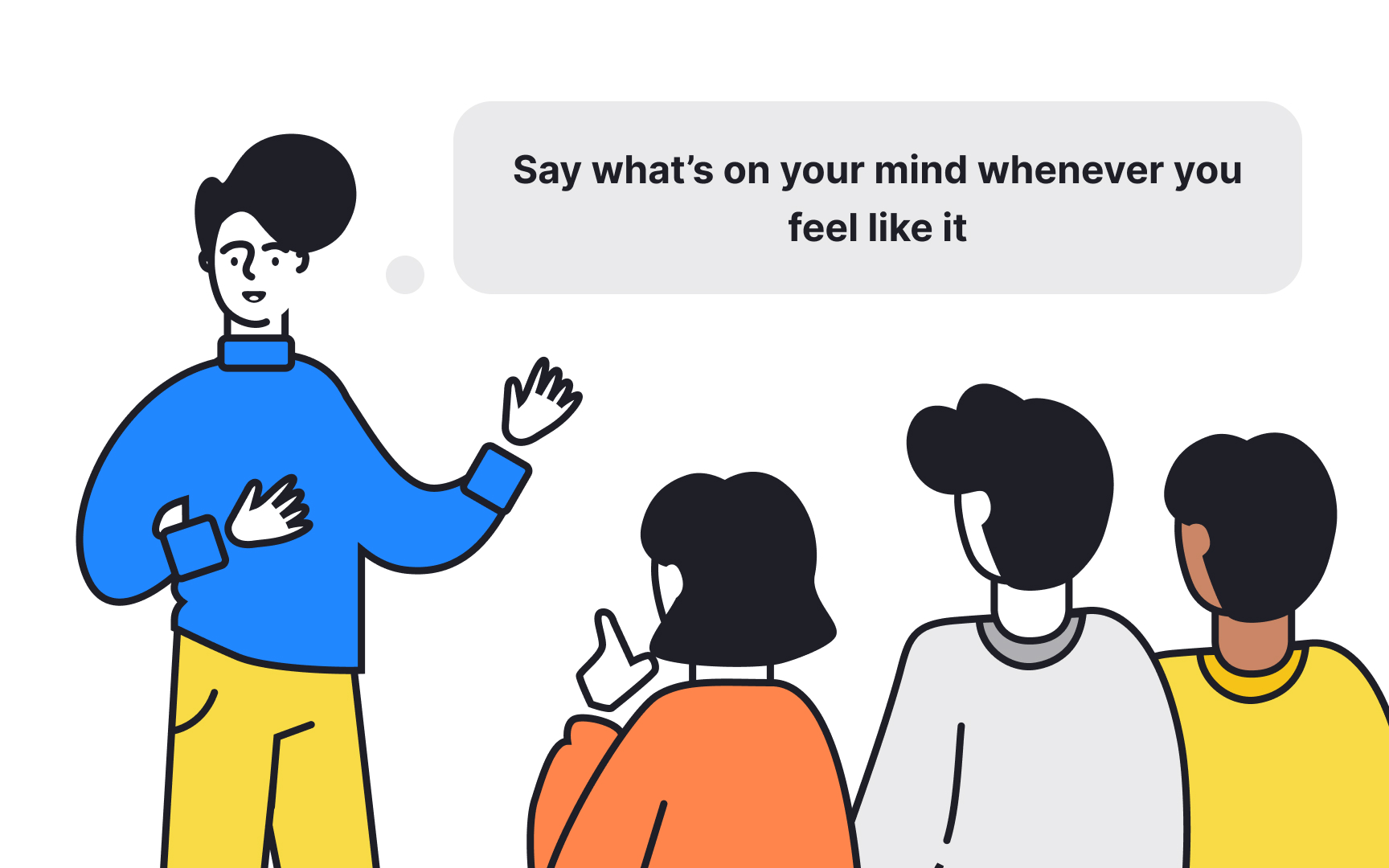 Establish an open and safe collaborative environment Bad Practice