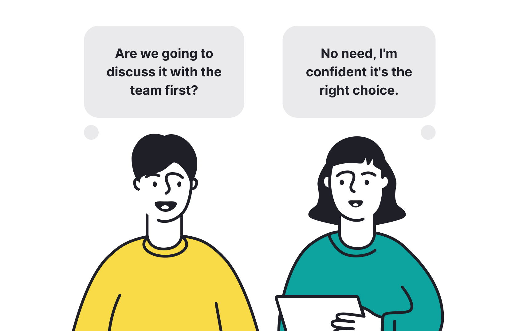 Create a collaborative environment Bad Practice