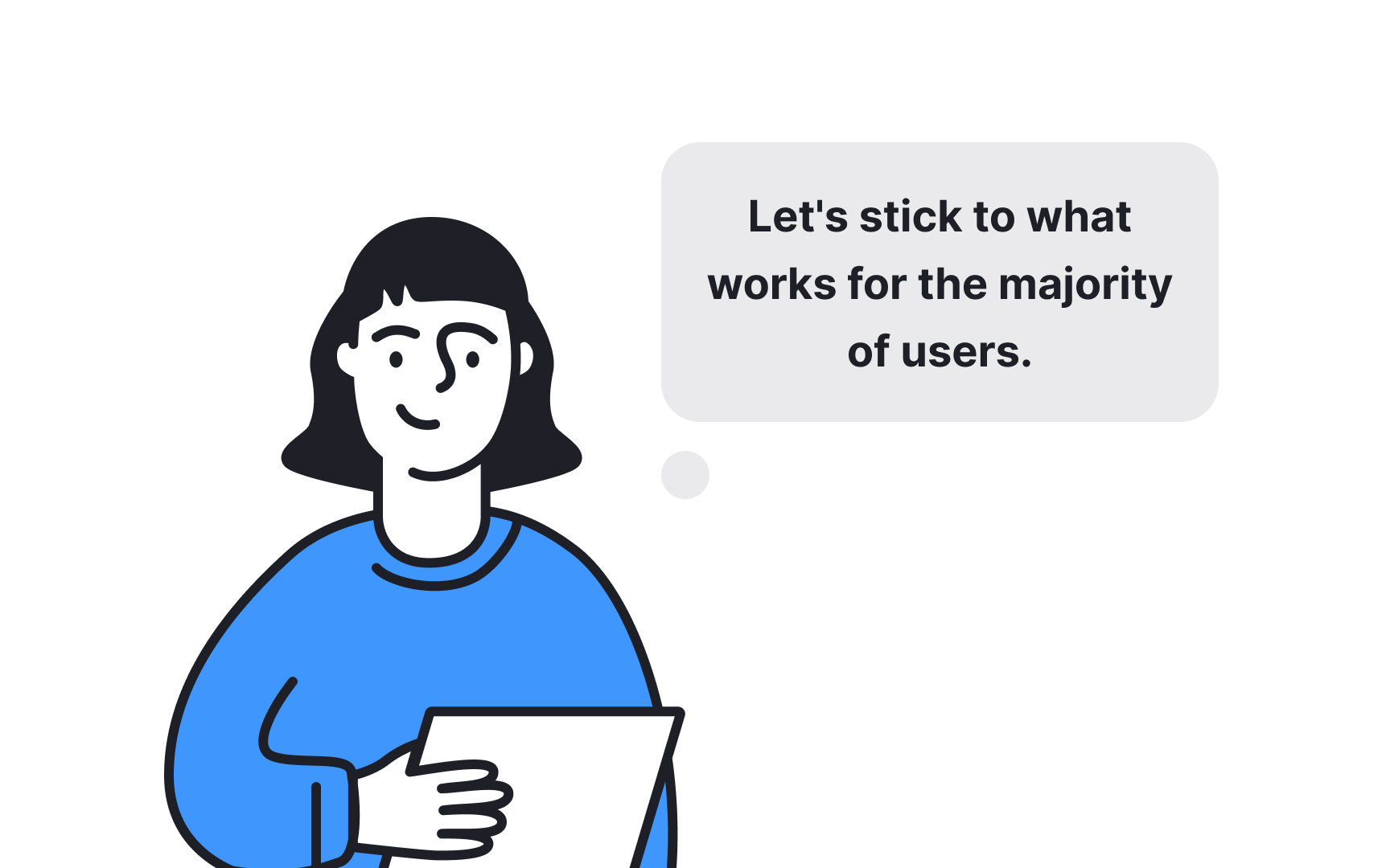 Demonstrate empathy and respect Bad Practice