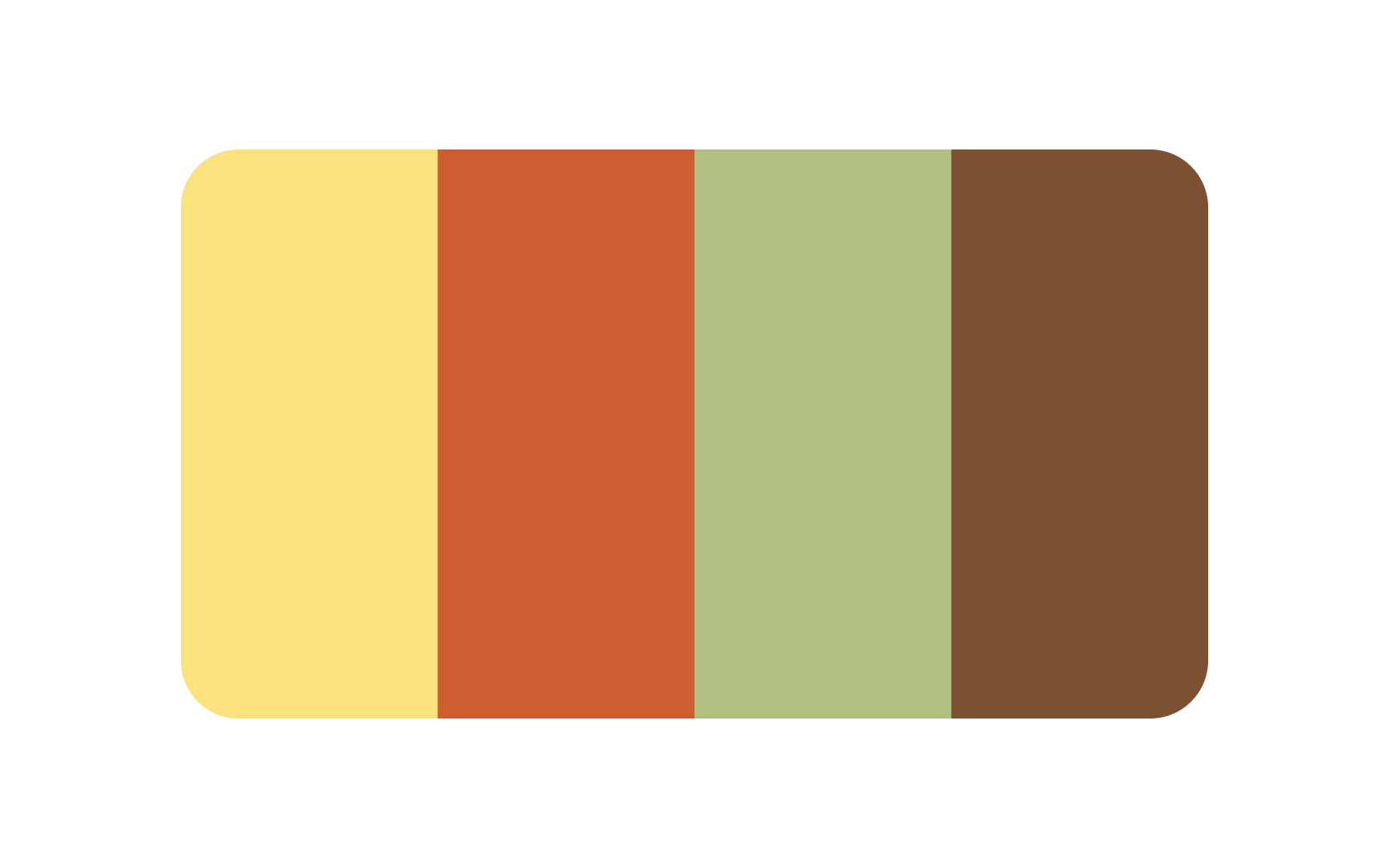 Color palettes for specific eras