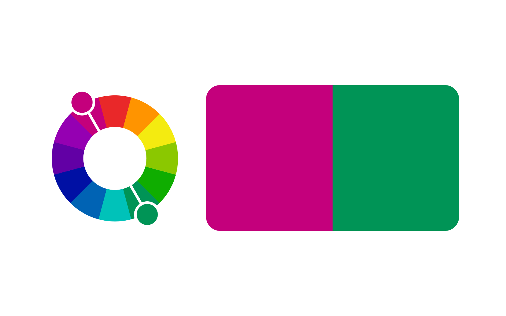 Complementary color schemes