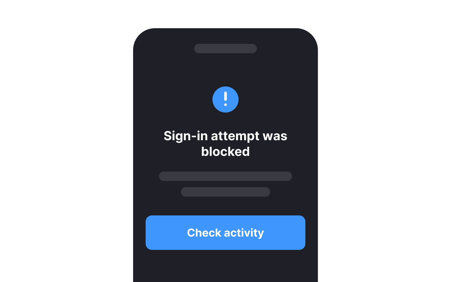 Activating survival instincts Bad Practice