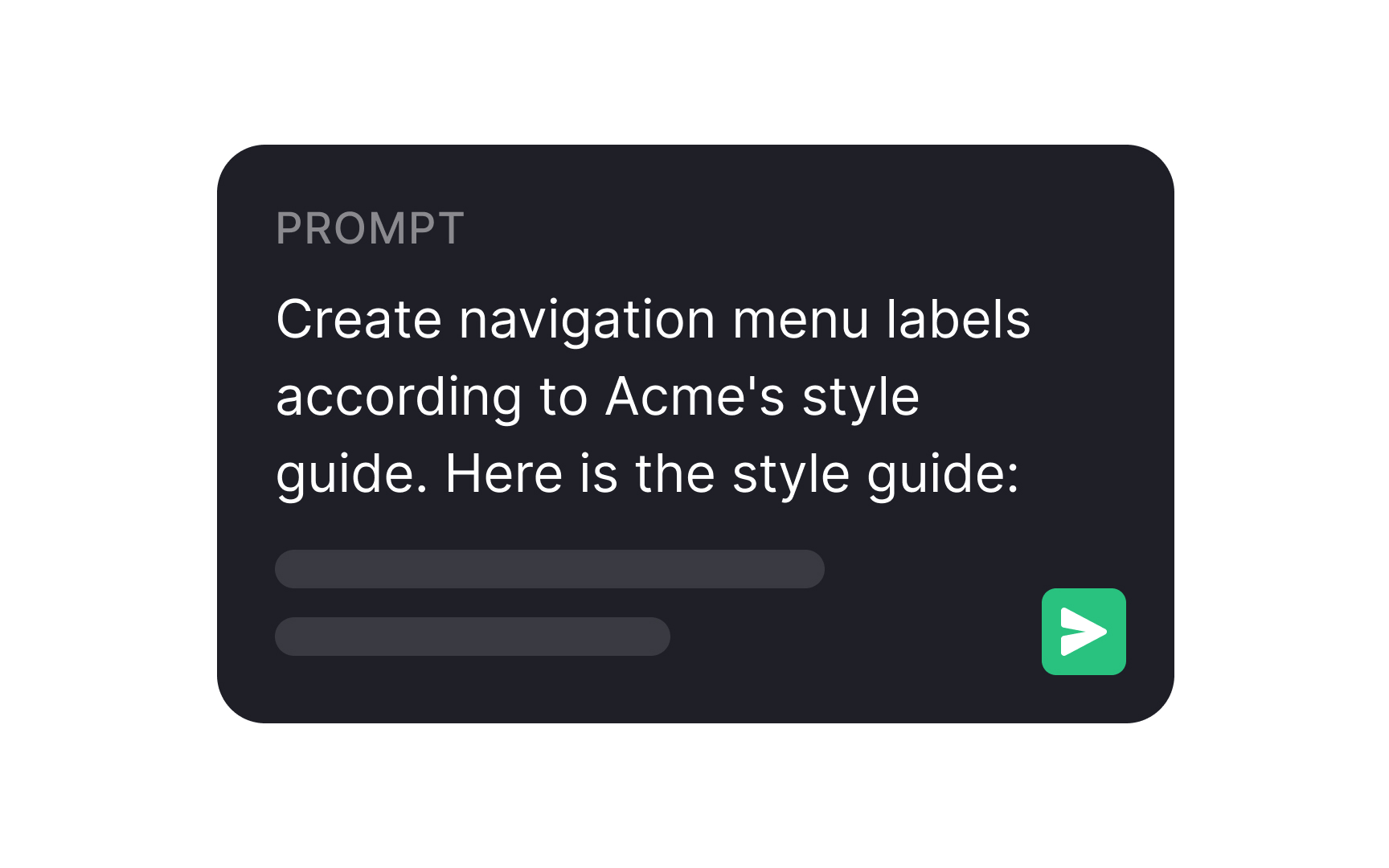 Format and style your text with AI Best Practice