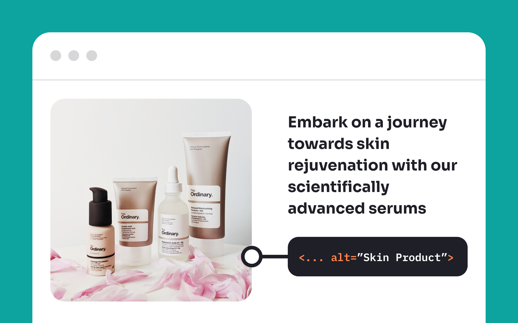 Generate accessible text Bad Practice