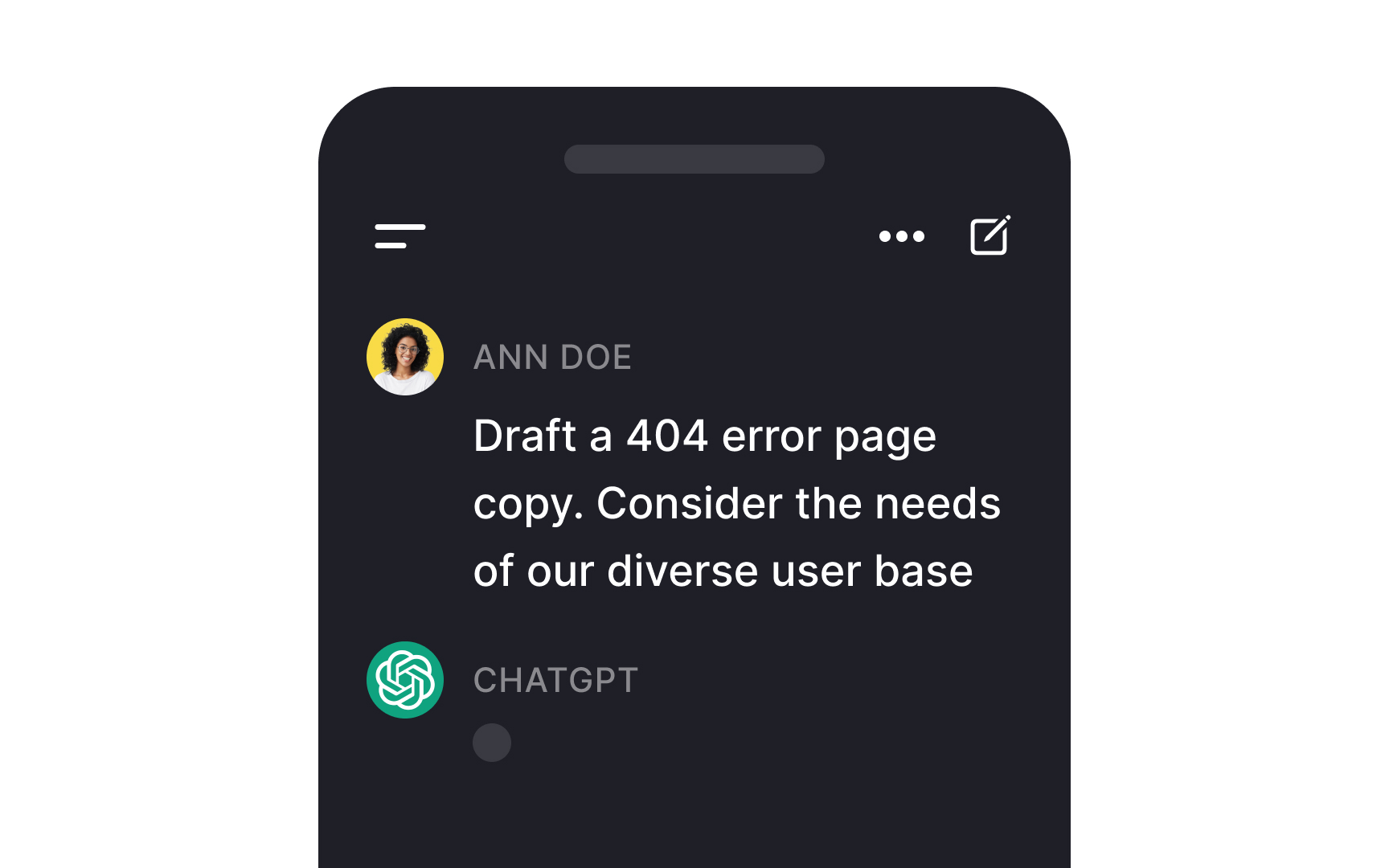 Communicate and ask questions Bad Practice