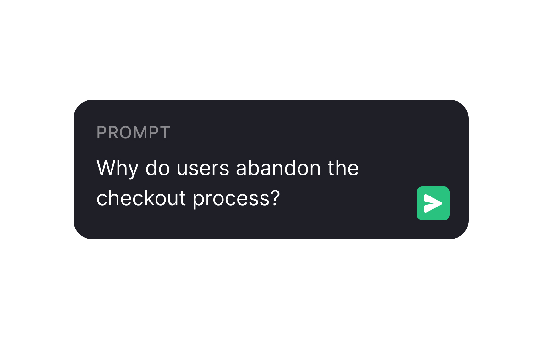 Generate user behavior insights Bad Practice