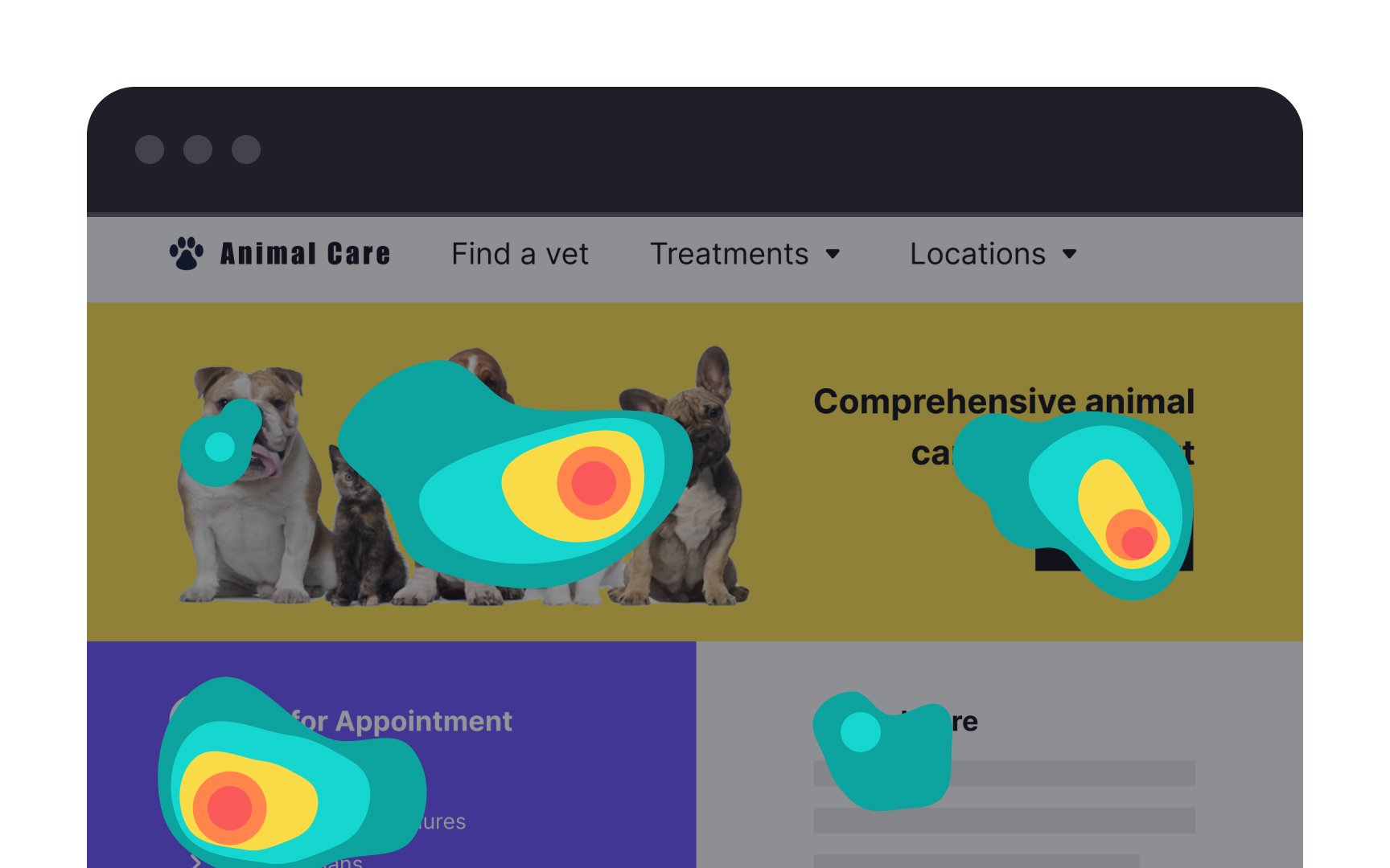 Measure user engagement with heatmaps