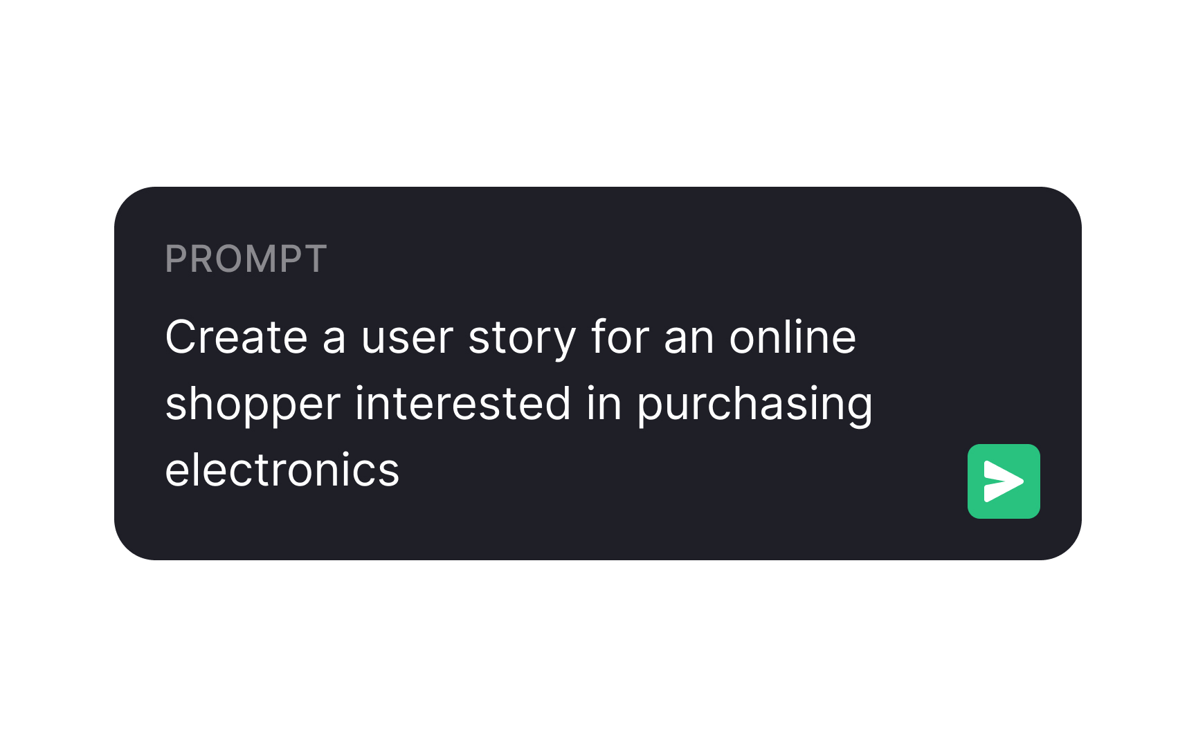 Create user stories Bad Practice