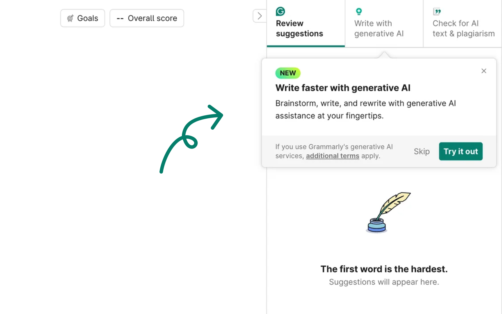 Offering graceful opting-out