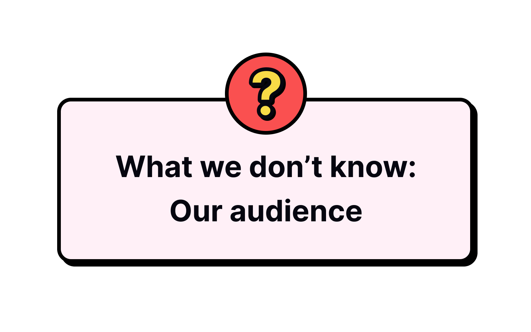 Document needed information Bad Practice