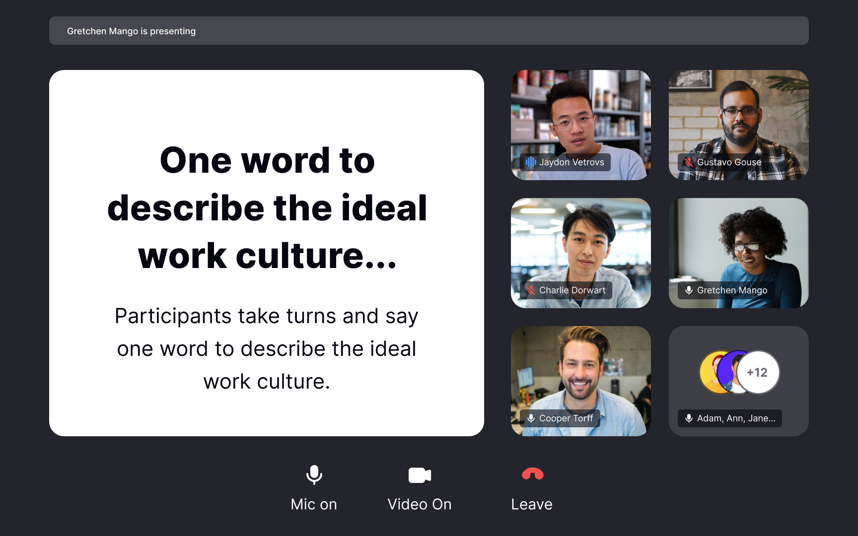 Virtual icebreaker activities Bad Practice