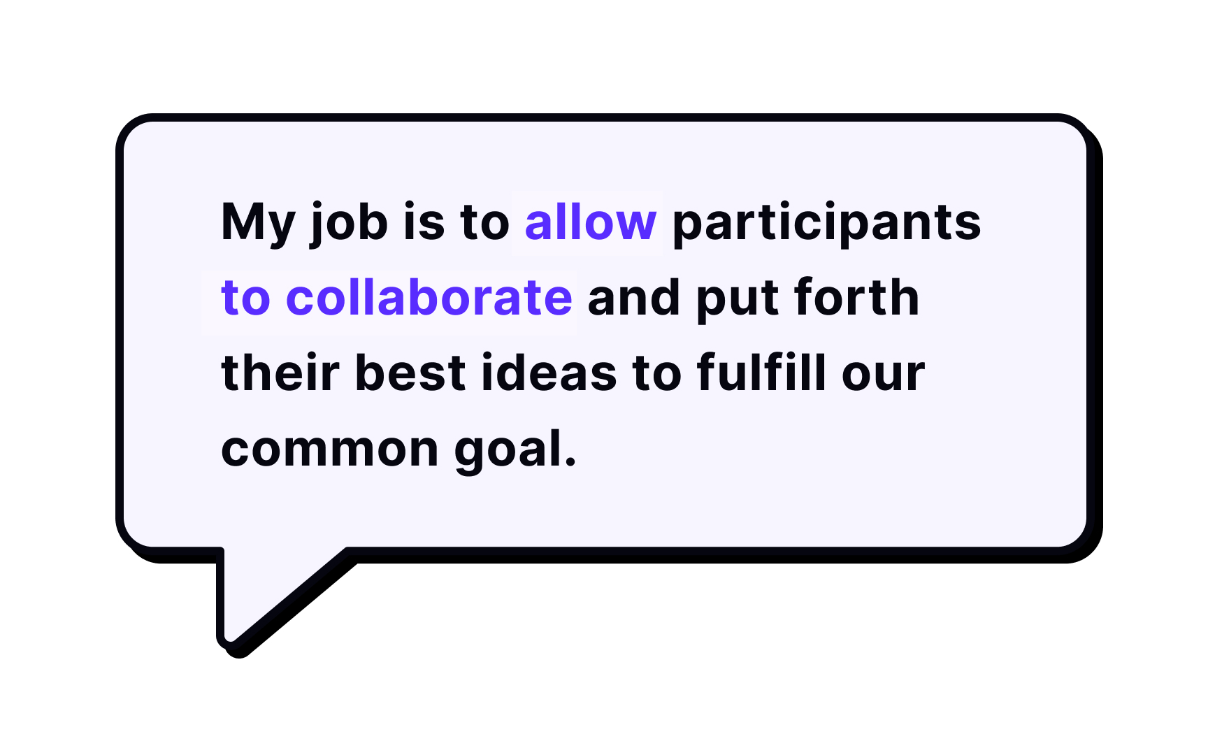 The mindset of a facilitator Best Practice