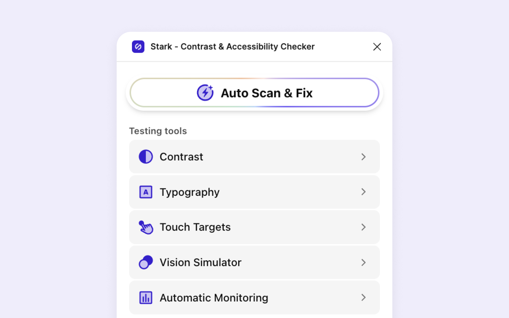 Stark - Contrast & Accessibility Checker
